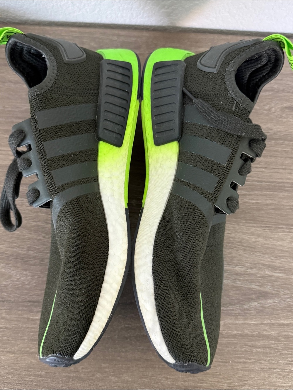 adidas x Star Wars NMD_R1 “Yoda” Sneakers – Black/Solar Green – Women’s 7.5